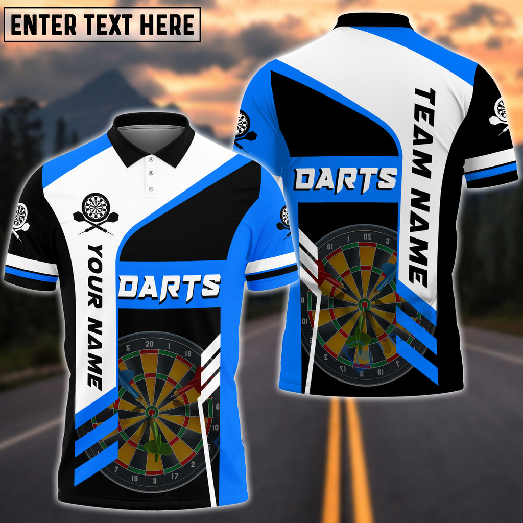 Board Multil Color Personalized Darts Button Polo