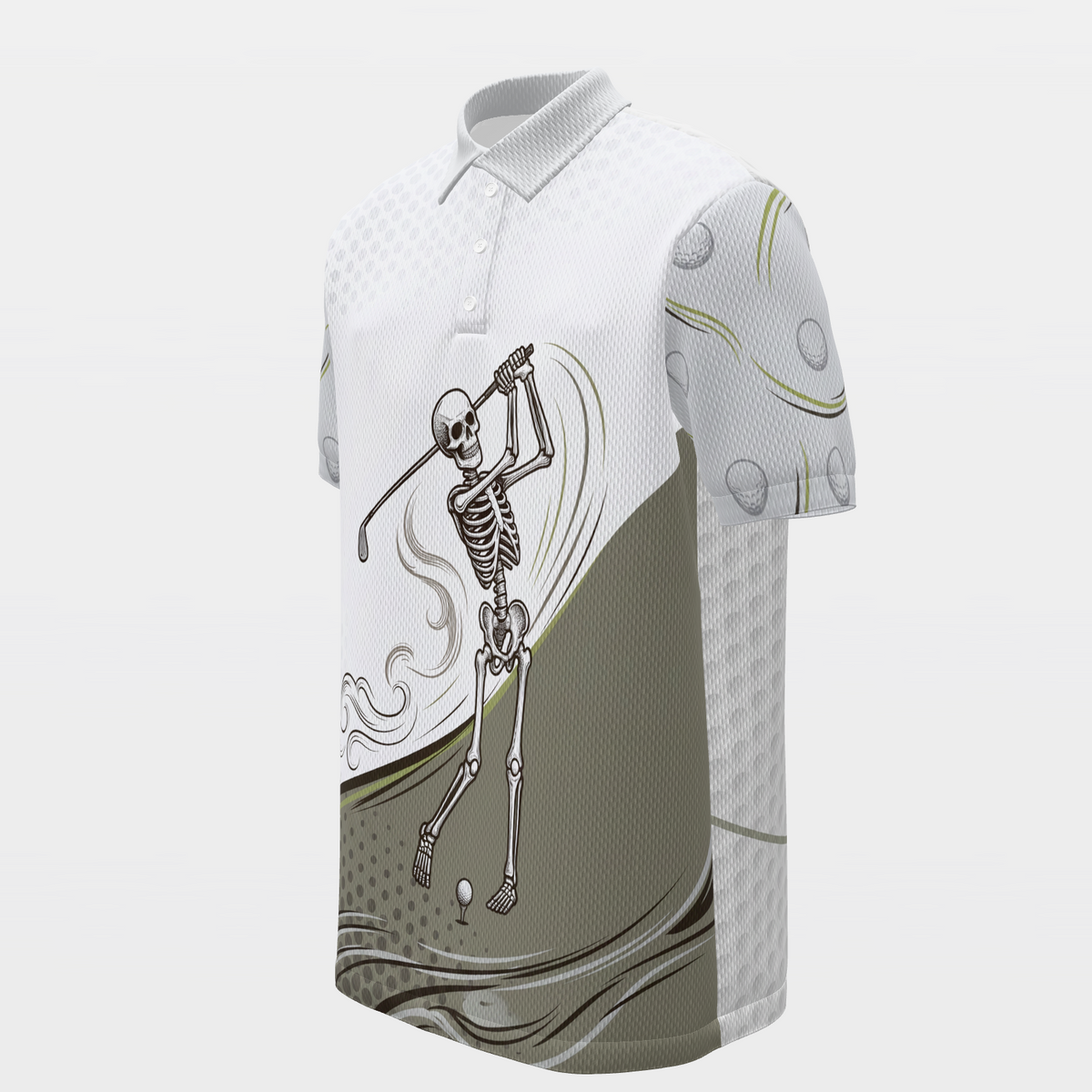 Last Tee After Dark Golf Polo Shirt – Front Left product view