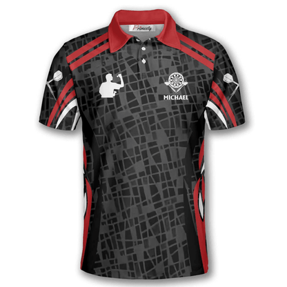 Lover and Personalized Darts Button Polo
