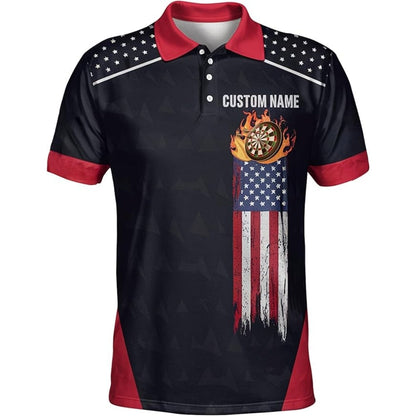 I'd Hit That Personalized Darts Button Polo