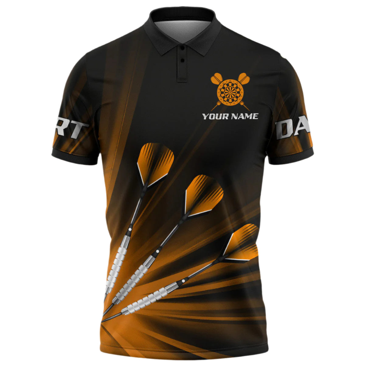 Colorful for Team Personalized Darts Button Polo