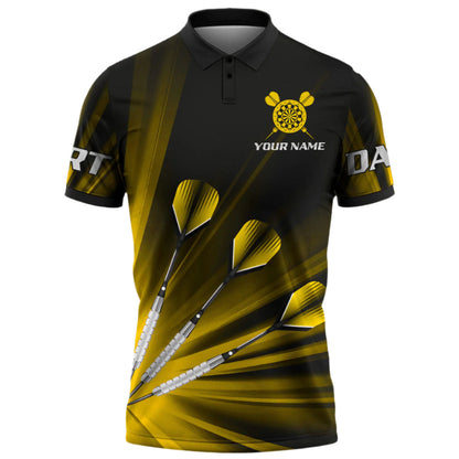 Colorful for Team Personalized Darts Button Polo