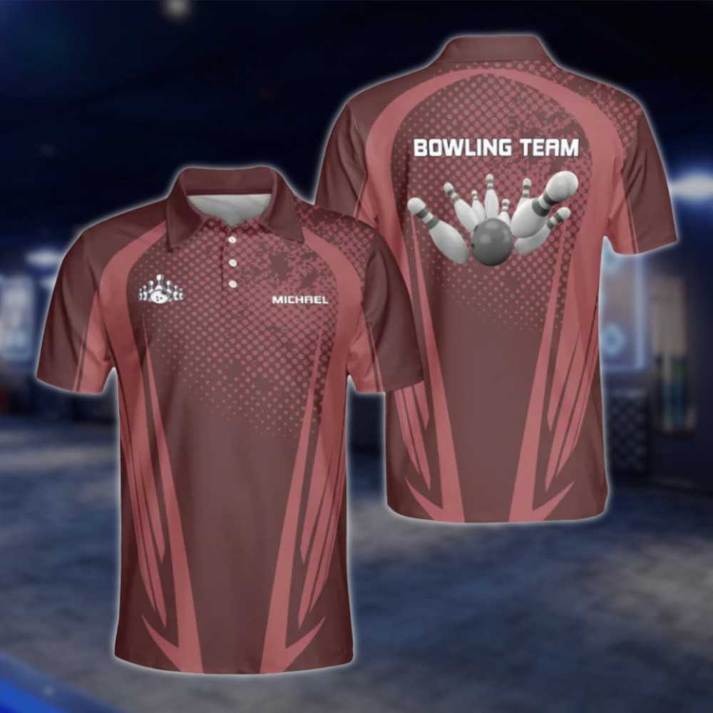 Customized Team Blue And White Bowling Polo Shirts For Men, Custom Bowling Shirts BE0093