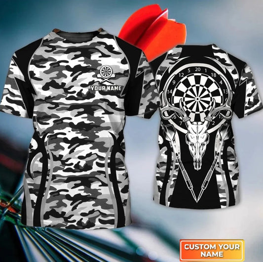 And Deer Personalized Darts Button Polo