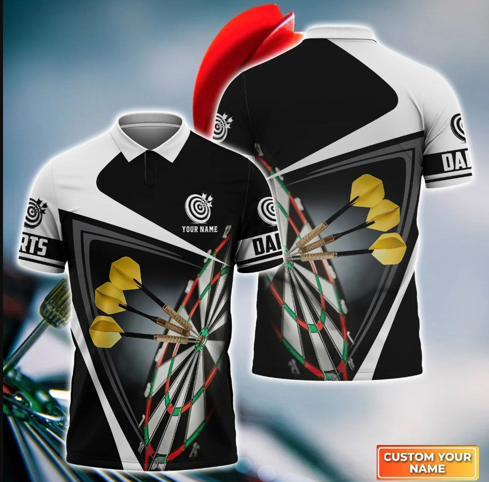 Target Personalized Darts Button Polo