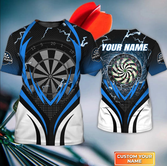 Dartboard Whirlpool Personalized Darts Button Polo