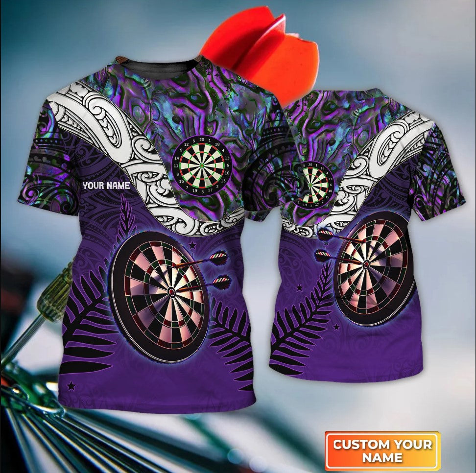 Tattoo Maori Personalized Darts Button Polo