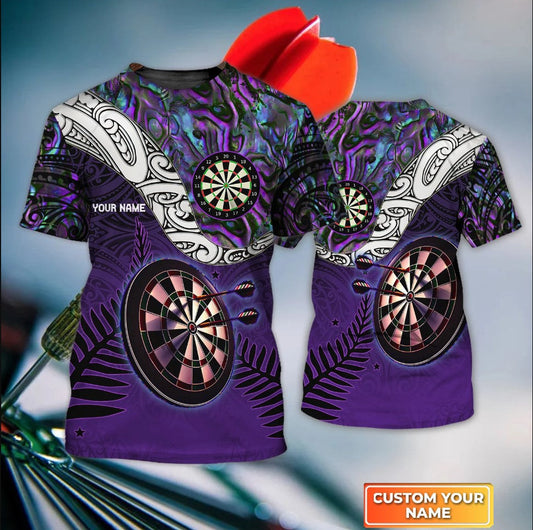 Tattoo Maori Personalized Darts Button Polo