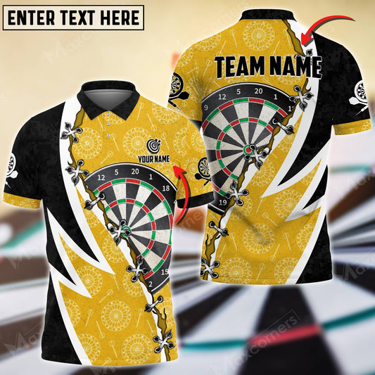 Wing Personalized Darts Button Polo