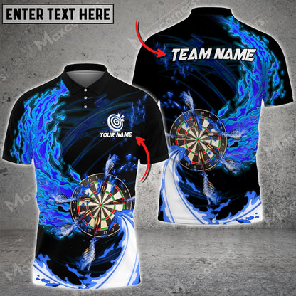 Breath of Fire Personalized Darts Button Polo