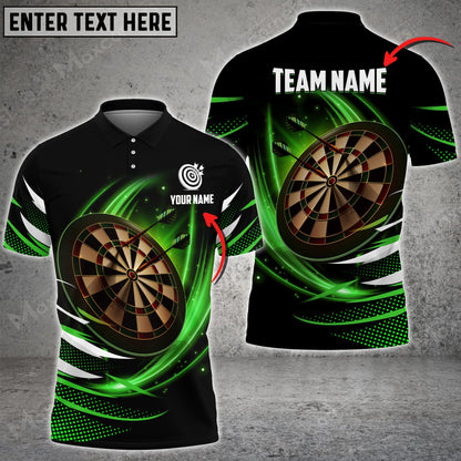 More Color Options Personalized Darts Button Polo