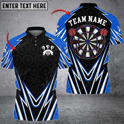 Paint Style Your Personalized Darts Button Polo