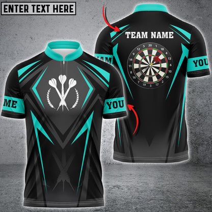 For Team Personalized Darts Button Polo