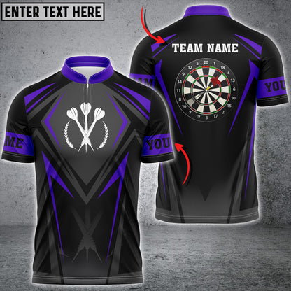 For Team Personalized Darts Button Polo