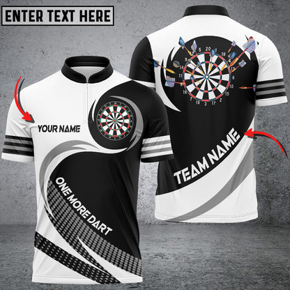One More for Team Personalized Darts Button Polo