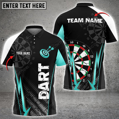 Crack Personalized Darts Button Polo