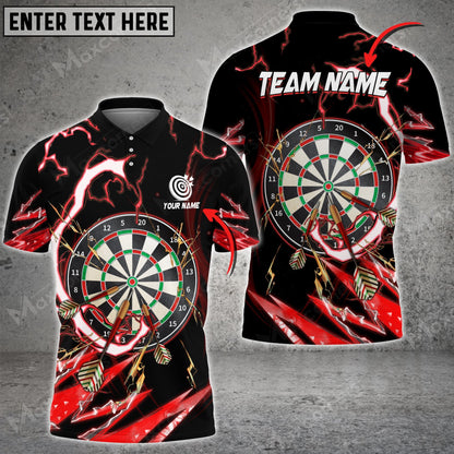 Breath of Thunder Personalized Darts Button Polo