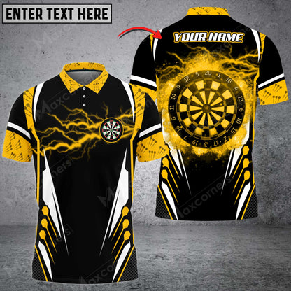 Thunder Personalized Darts Button Polo — Design 03