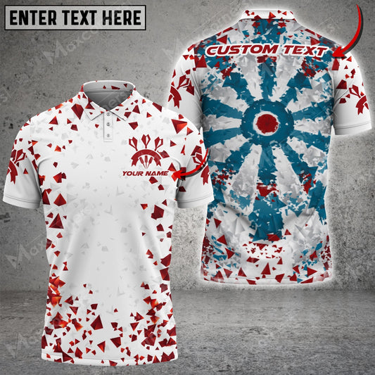 Pattern Designer Personalized Darts Button Polo