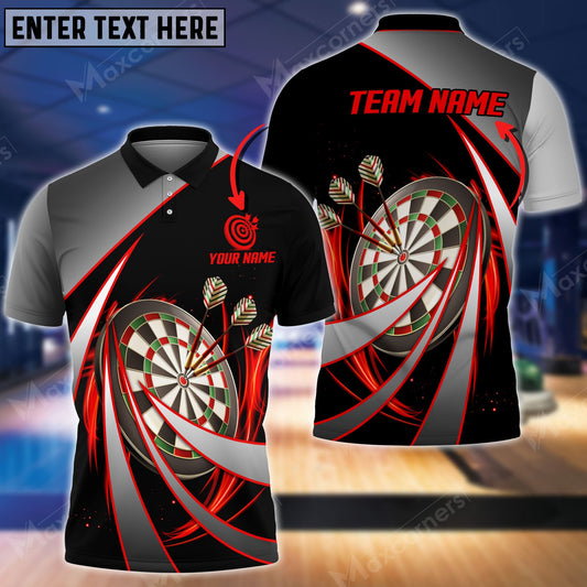 Tornado Personalized Darts Button Polo