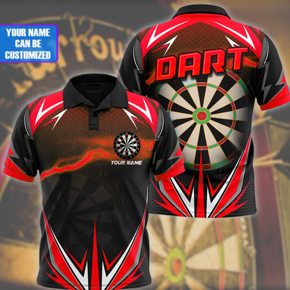 With Personalized Darts Button Polo