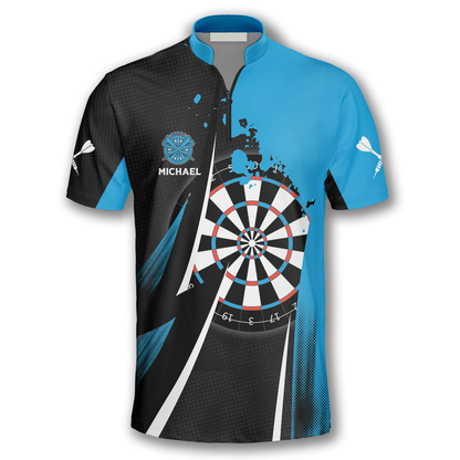 Oopps I Darted and Personalized Darts Button Polo