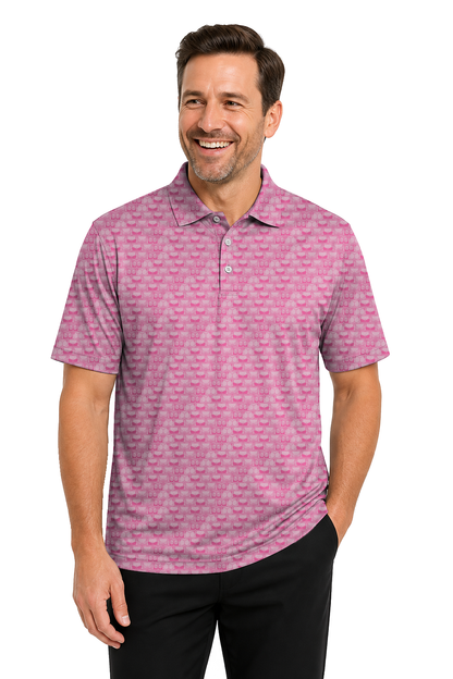 Lowrise Highleg Double Take Golf Polo Shirt 13 – male front