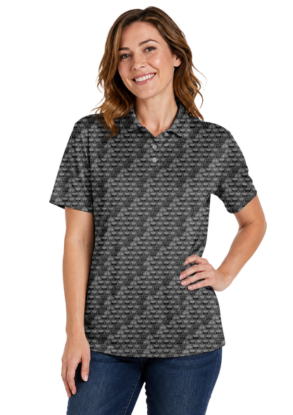 Lowrise Highleg Double Take Golf Polo Shirt 14 – female front