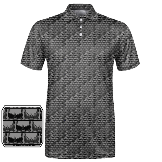 Lowrise Highleg Double Take Golf Polo Shirt 14 – flat front