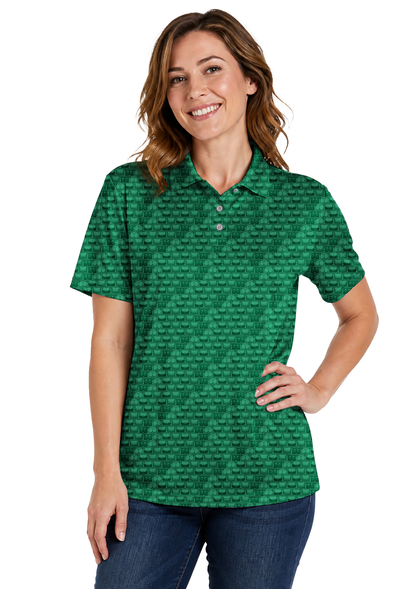 Lowrise Highleg Double Take Golf Polo Shirt 03 – female front