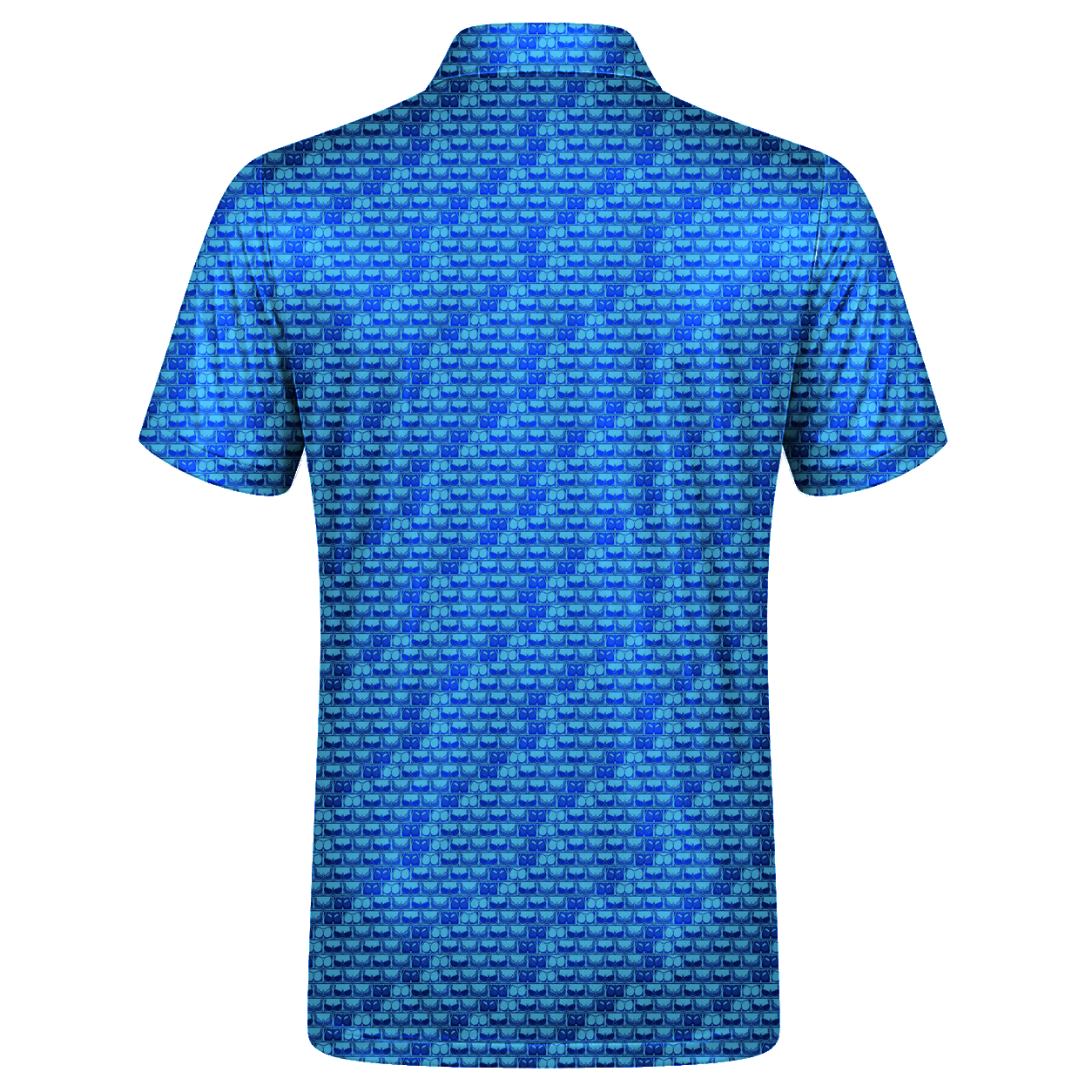 Lowrise Highleg Double Take Golf Polo Shirt 05 – flat back
