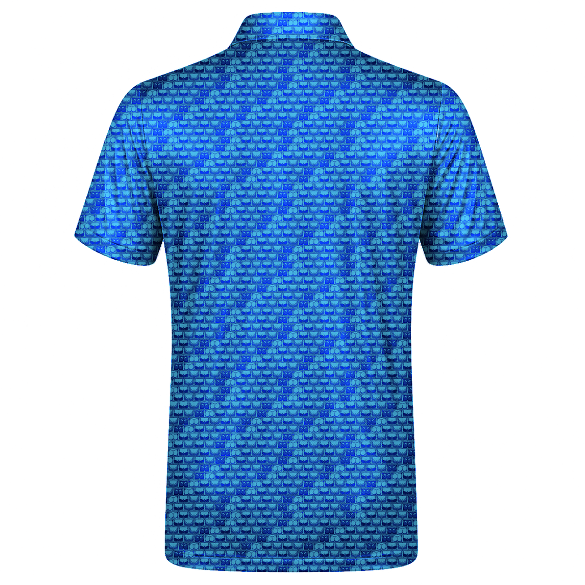 Lowrise Highleg Double Take Golf Polo Shirt 05 – flat back