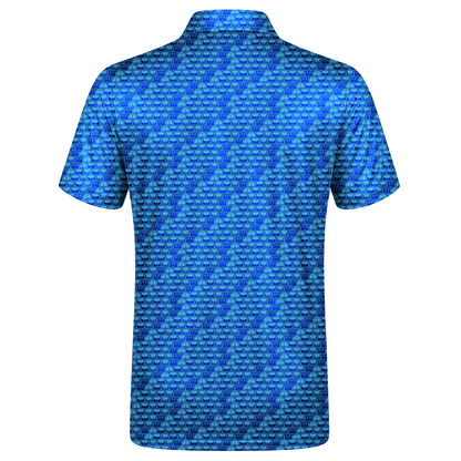 Lowrise Highleg Double Take Golf Polo Shirt 05 – flat back