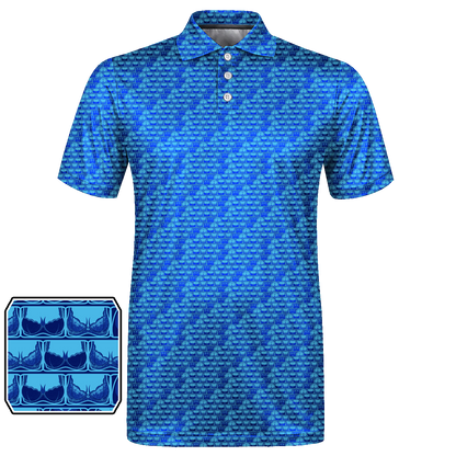 Lowrise Highleg Double Take Golf Polo Shirt 05 – flat front