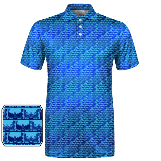 Lowrise Highleg Double Take Golf Polo Shirt 05 – flat front