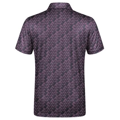 Lowrise Highleg Double Take Golf Polo Shirt 01 – flat back