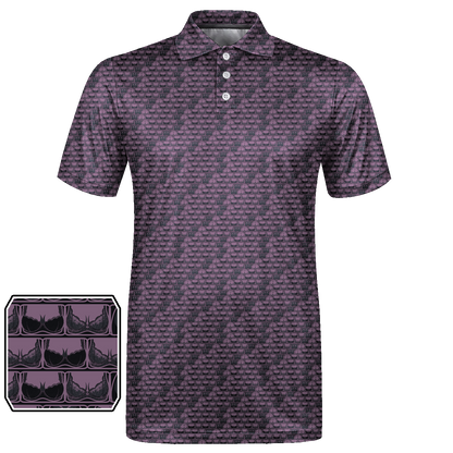 Lowrise Highleg Double Take Golf Polo Shirt 01 – flat front