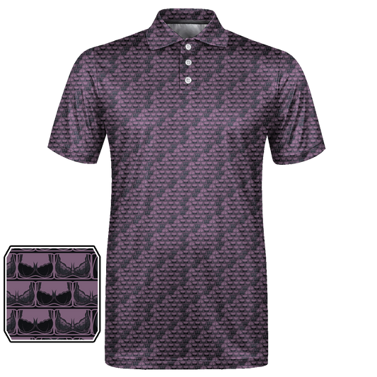 Lowrise Highleg Double Take Golf Polo Shirt 01 – flat front
