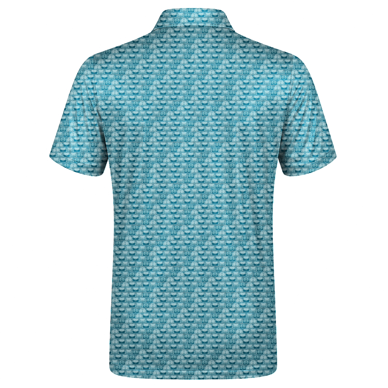 Lowrise Highleg Double Take Golf Polo Shirt 04 – flat back