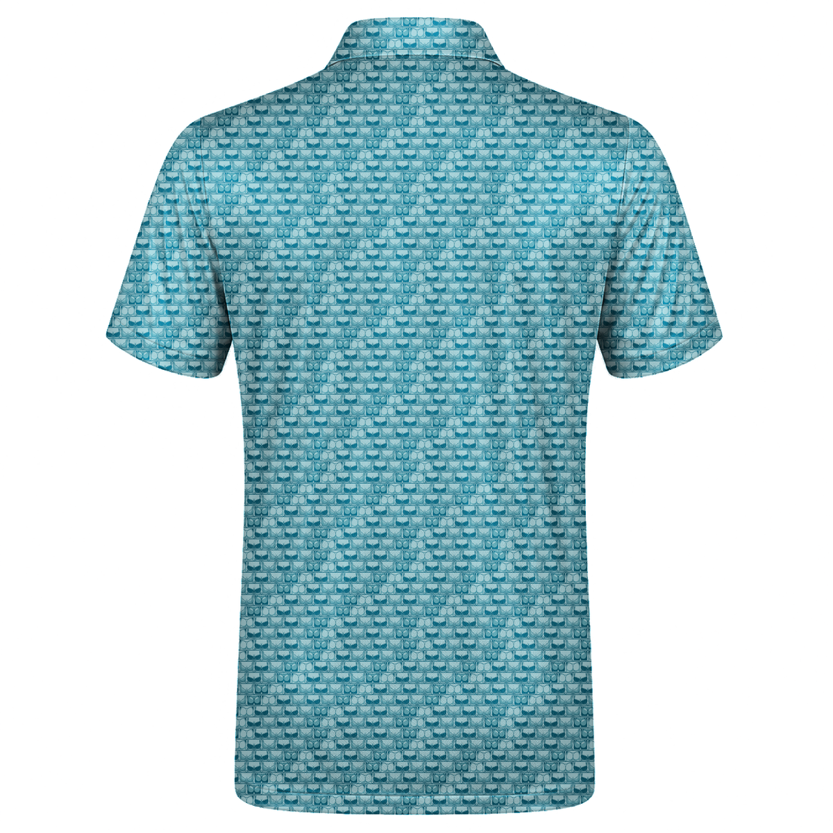 Lowrise Highleg Double Take Golf Polo Shirt 04 – flat back