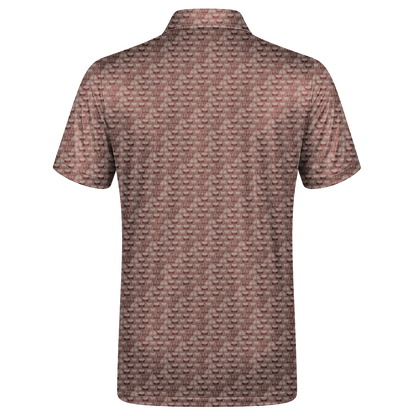 Lowrise Highleg Double Take Golf Polo Shirt 06 – flat back