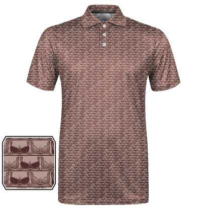 Lowrise Highleg Double Take Golf Polo Shirt 06 – flat front