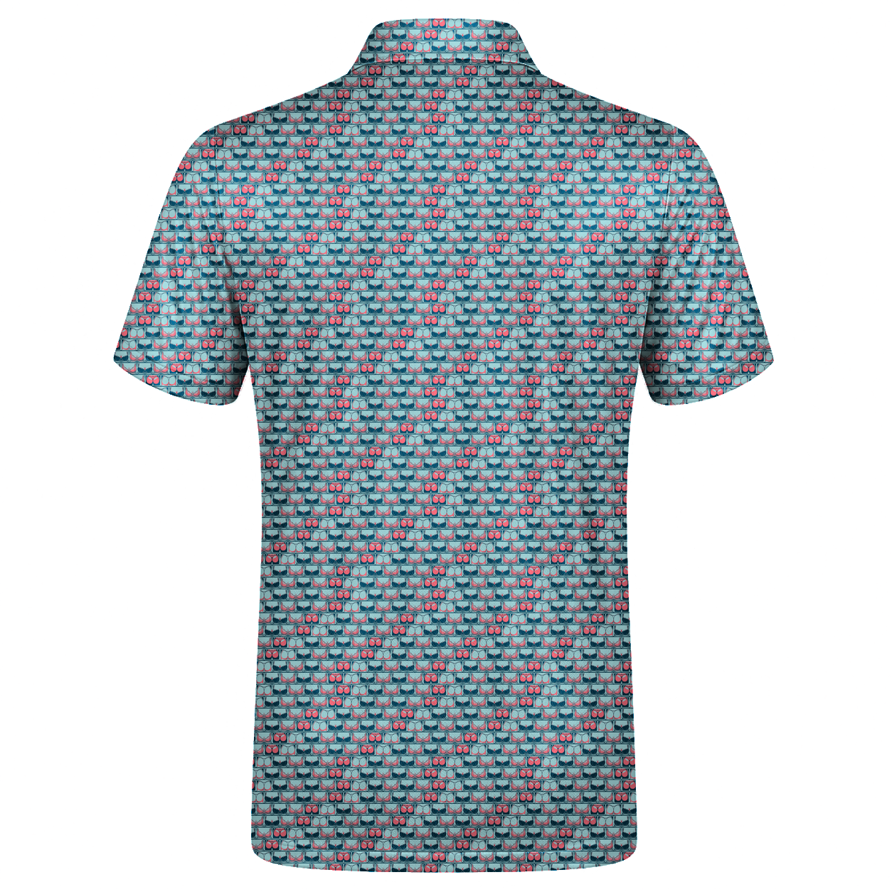 Lowrise Highleg Double Take Golf Polo Shirt 11 – flat back