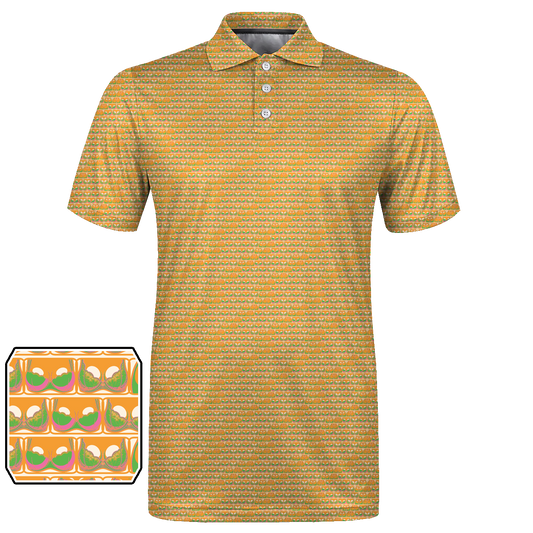Lowrise Highleg Double Take Golf Polo Shirt 12 – flat front