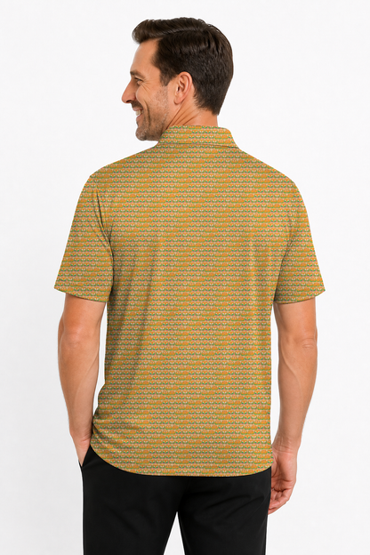 Lowrise Highleg Double Take Golf Polo Shirt 12 – male back