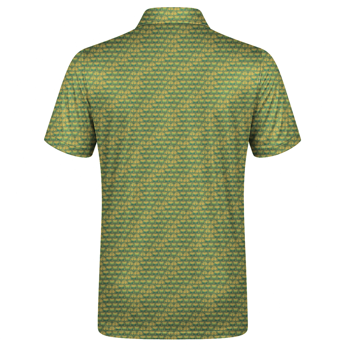 Lowrise Highleg Double Take Golf Polo Shirt 07 – flat back