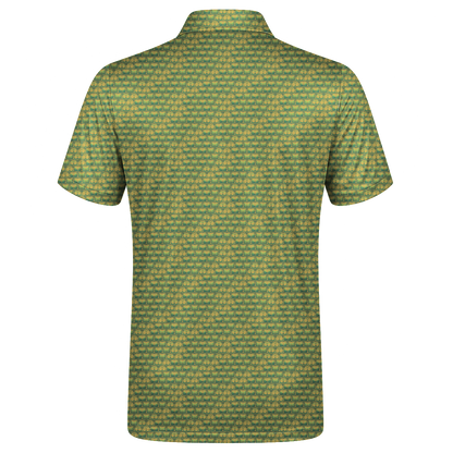 Lowrise Highleg Double Take Golf Polo Shirt 07 – flat back