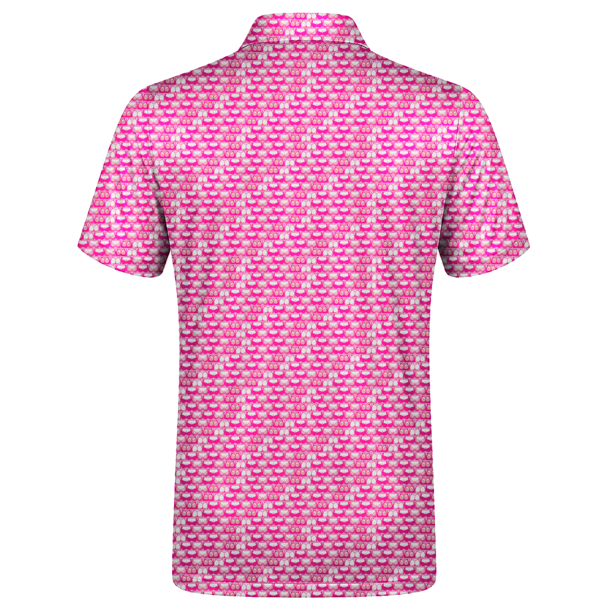 Lowrise Highleg Double Take Golf Polo Shirt 10 – flat back