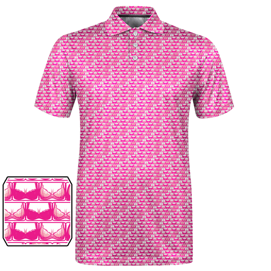 Lowrise Highleg Double Take Golf Polo Shirt 10 – flat front