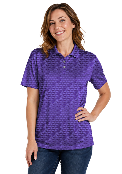 Lowrise Highleg Double Take Golf Polo Shirt 08 – female front